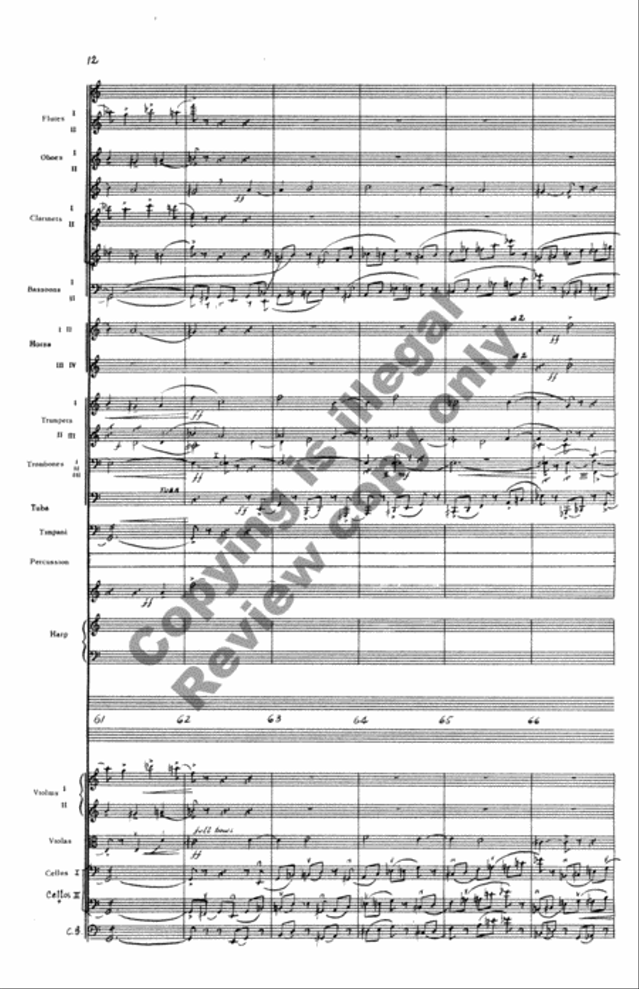 Concerto for Orchestra Full Orchestra scores gallery preview page 90