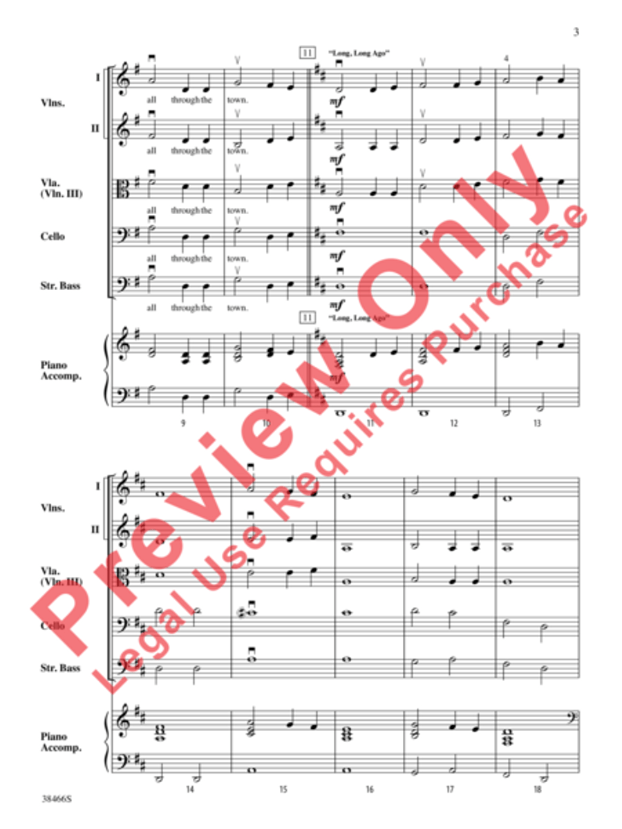 The Bows on the Bus String Orchestra scores gallery preview page 4