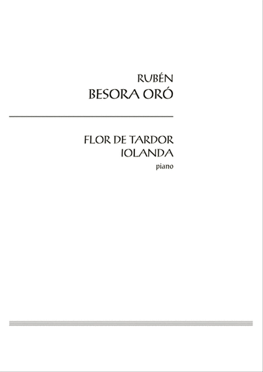 Flor de tardor. Iolanda Piano Solo scores gallery preview page 3