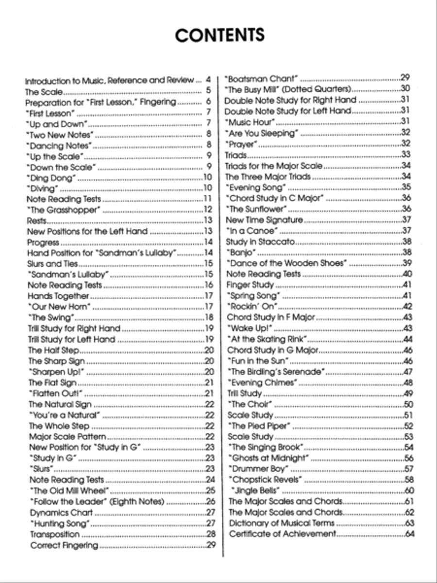 Michael Aaron Piano Course Lessons Grade 1 Piano Method scores gallery preview page 2
