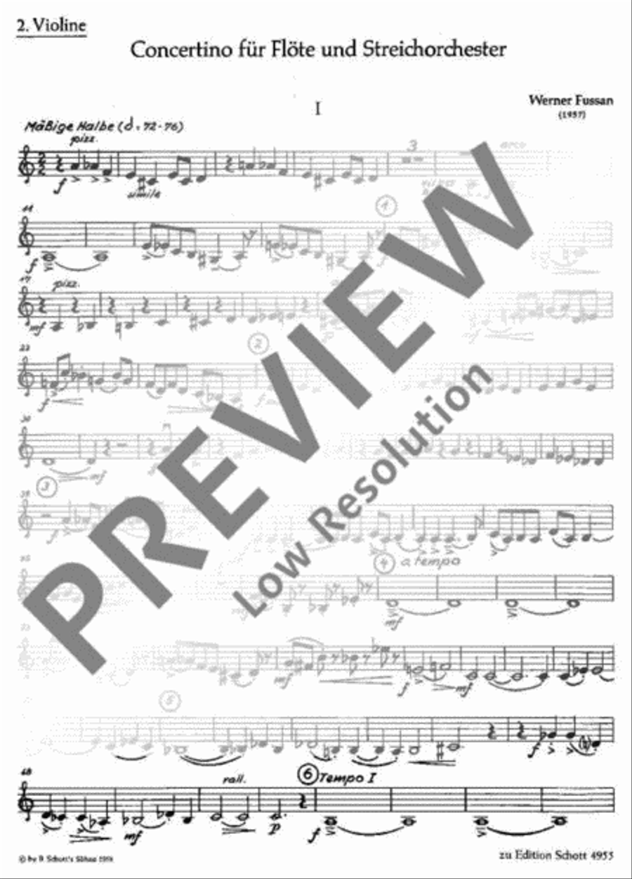 Concertino Concertino Violin scores gallery preview page 2