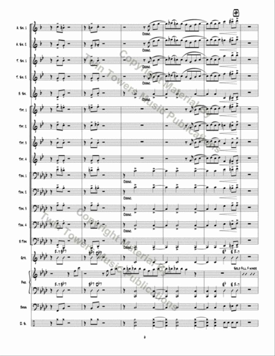 The Business The Business Jazz Ensemble scores gallery preview page 7