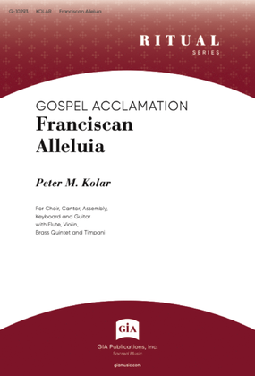 Franciscan Alleluia - Guitar edition