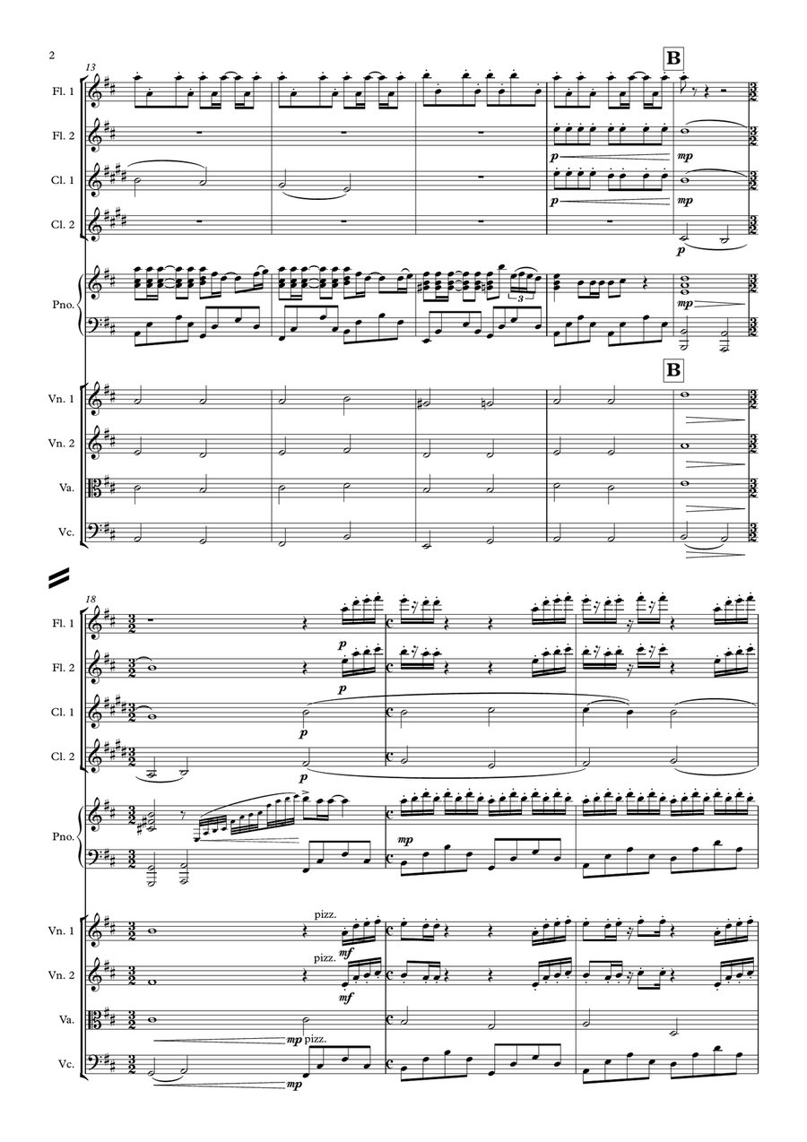 Summer Chamber Orchestra scores gallery preview page 3
