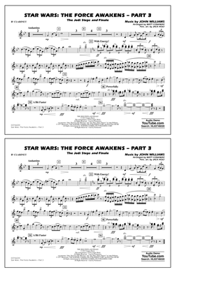 Star Wars: The Force Awakens - Part 3 - Bb Clarinet