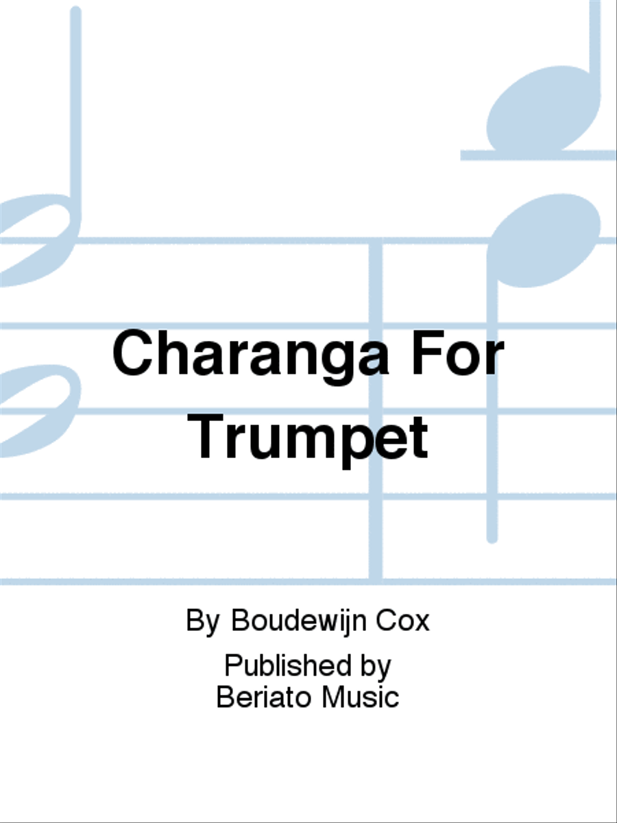 Charanga For Trumpet Concert Band scores gallery preview page 1