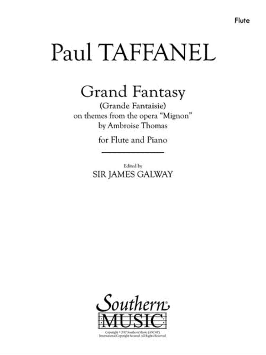 Grand Fantasy on Mignon Flute Solo scores gallery preview page 2