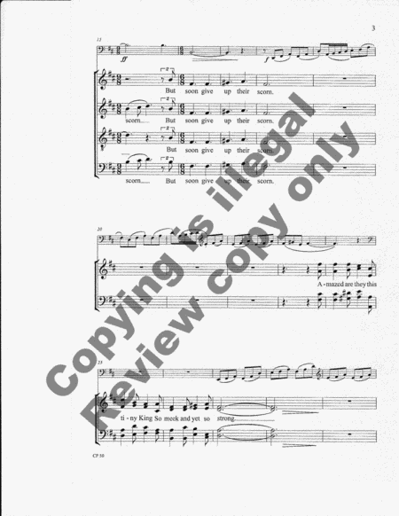 This Tiny King (Full/Choral Score) image number null