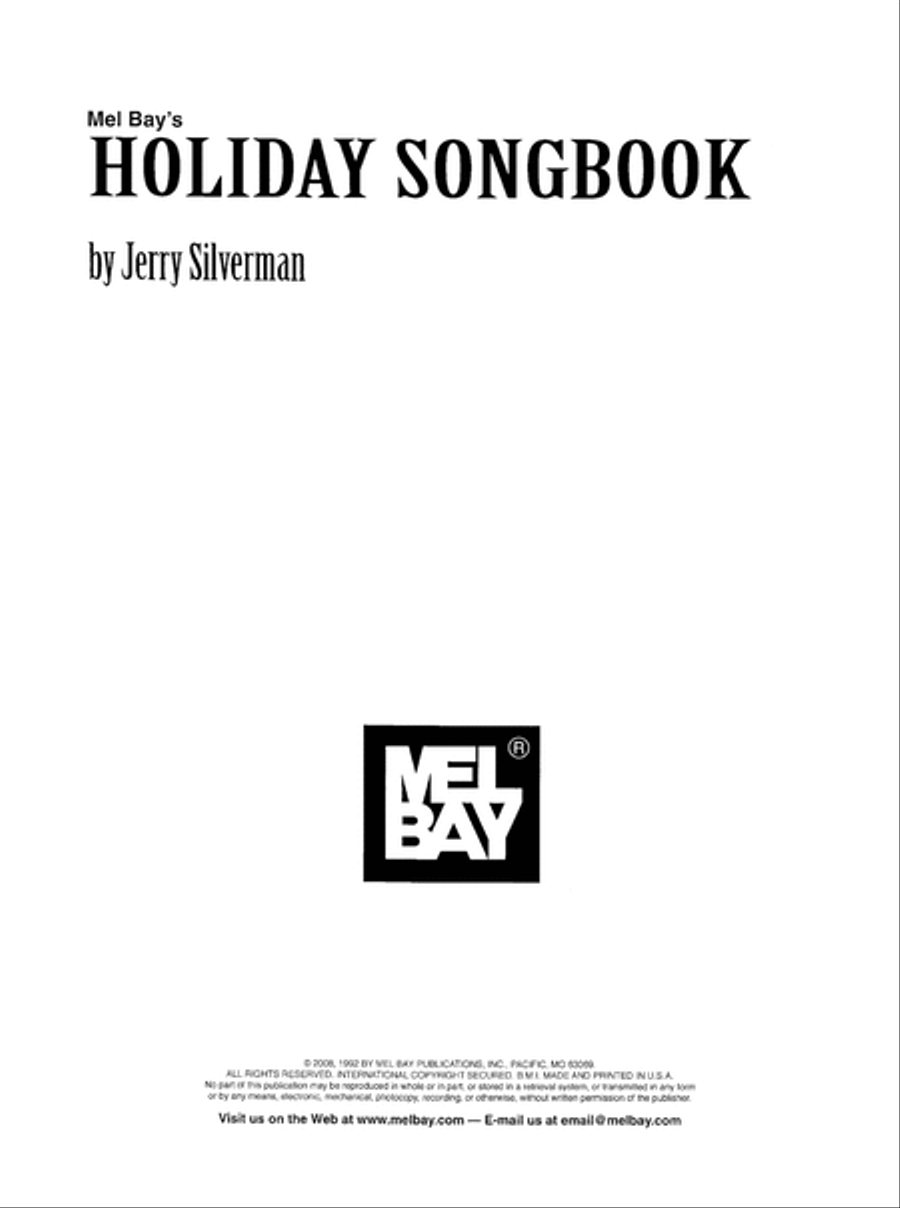 Holiday Songbook Piano, Vocal scores gallery preview page 2