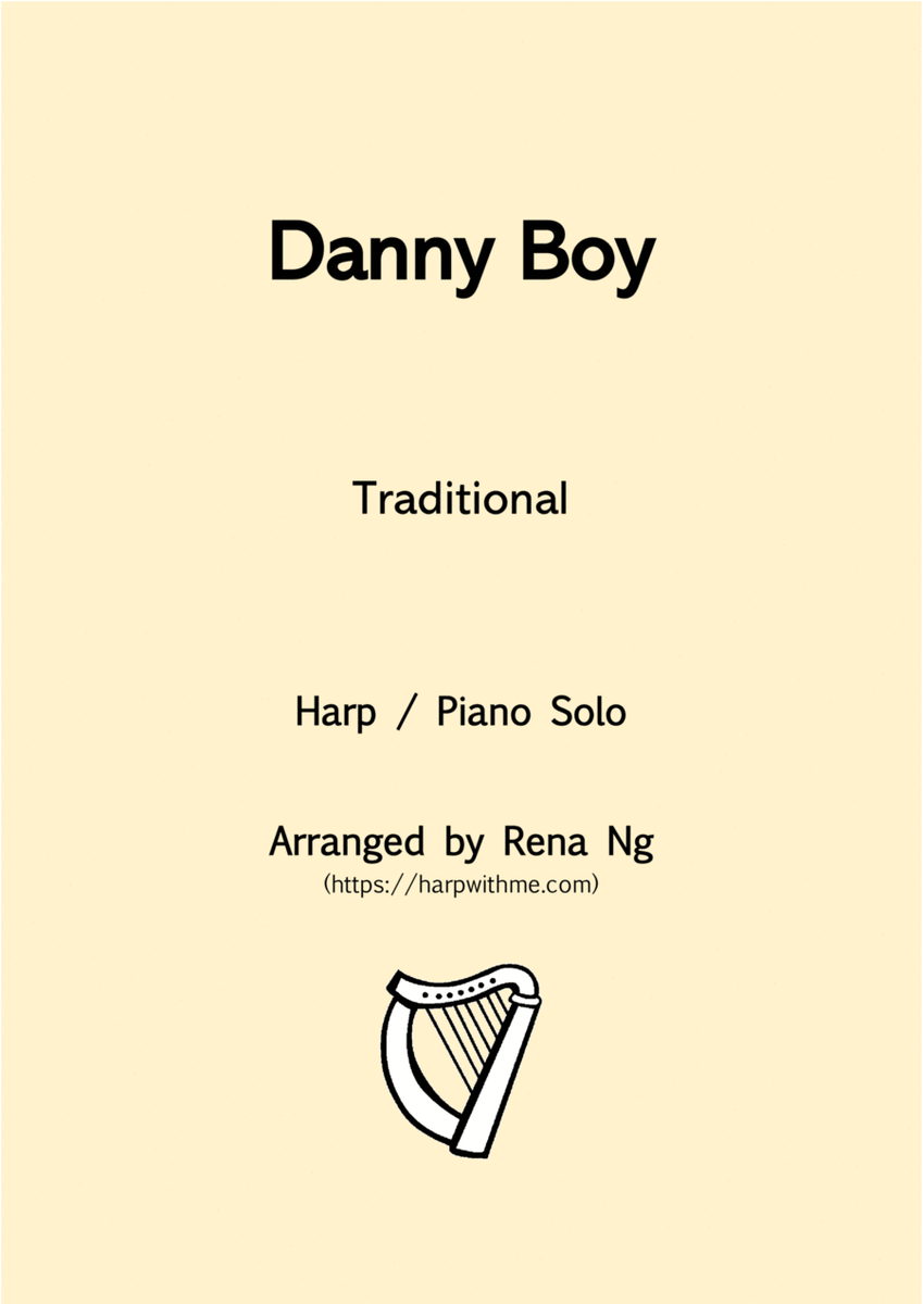 Danny Boy (Harp / Piano Solo) - Intermediate image number null