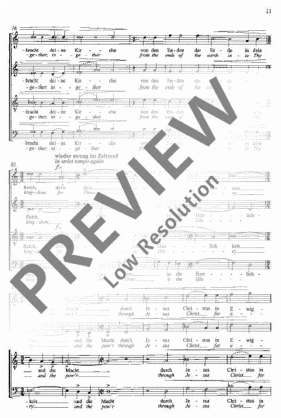 Hymn of Thanks Mixed Choir scores gallery preview page 9