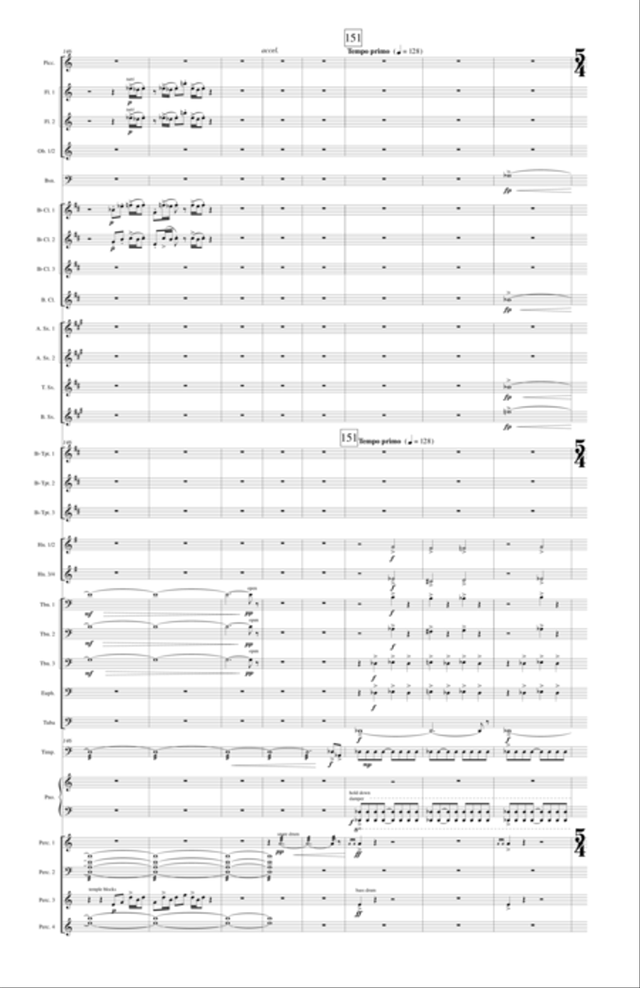 With Voice of Triumph Raised Concert Band scores gallery preview page 24