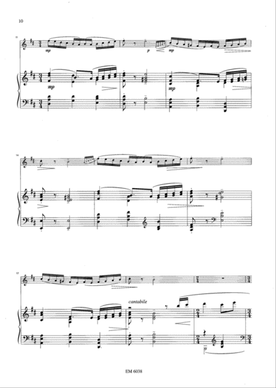4 Greek Songs for Clarinet and Piano Clarinet Solo scores gallery preview page 6