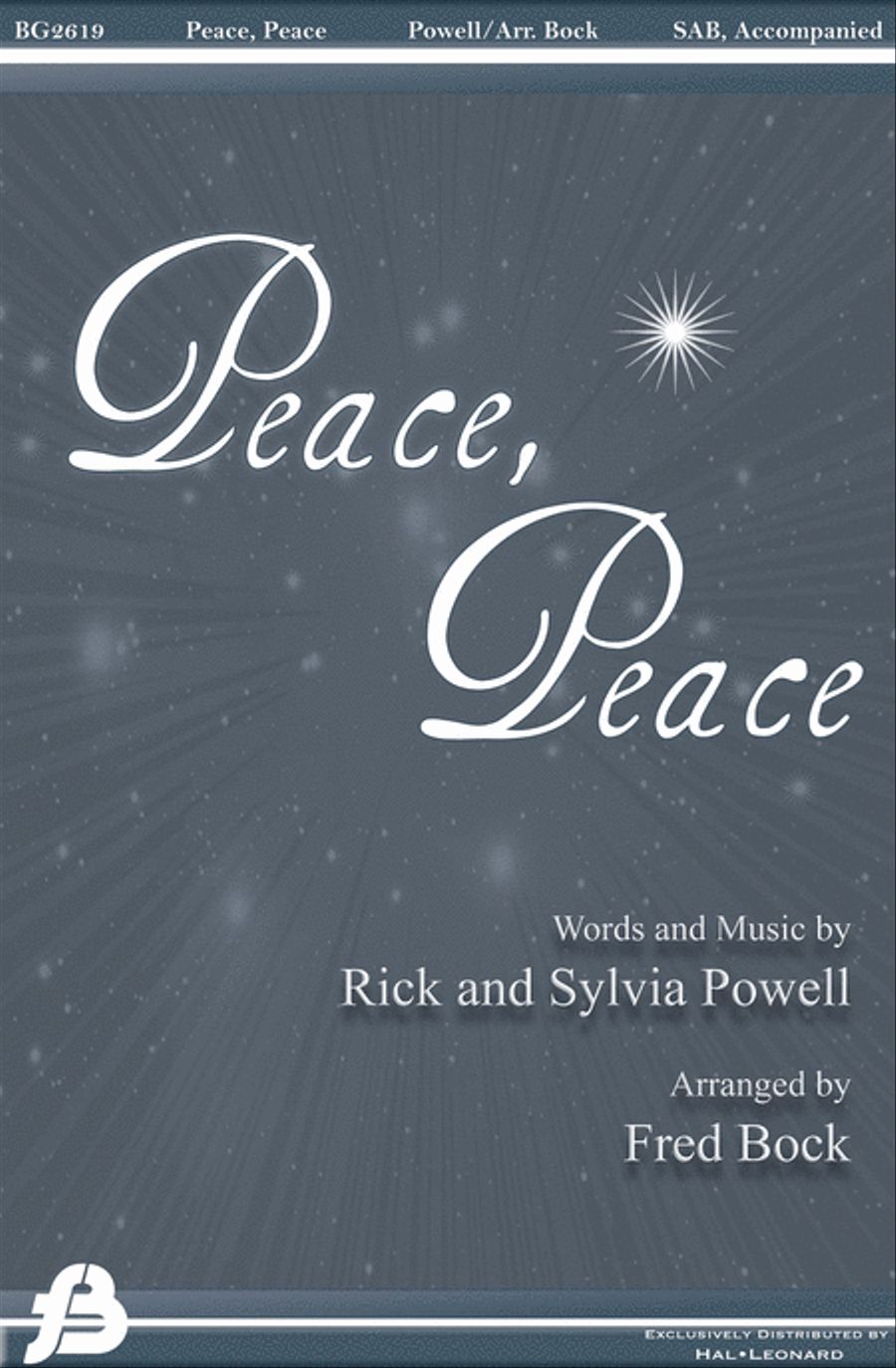 Peace, Peace 3-Part scores gallery preview page 1