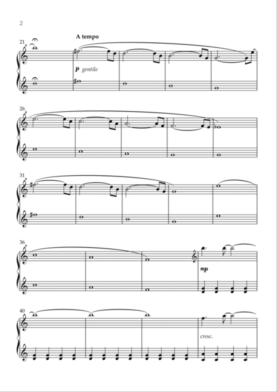 Bundle Of Joy Easy Piano scores gallery preview page 2