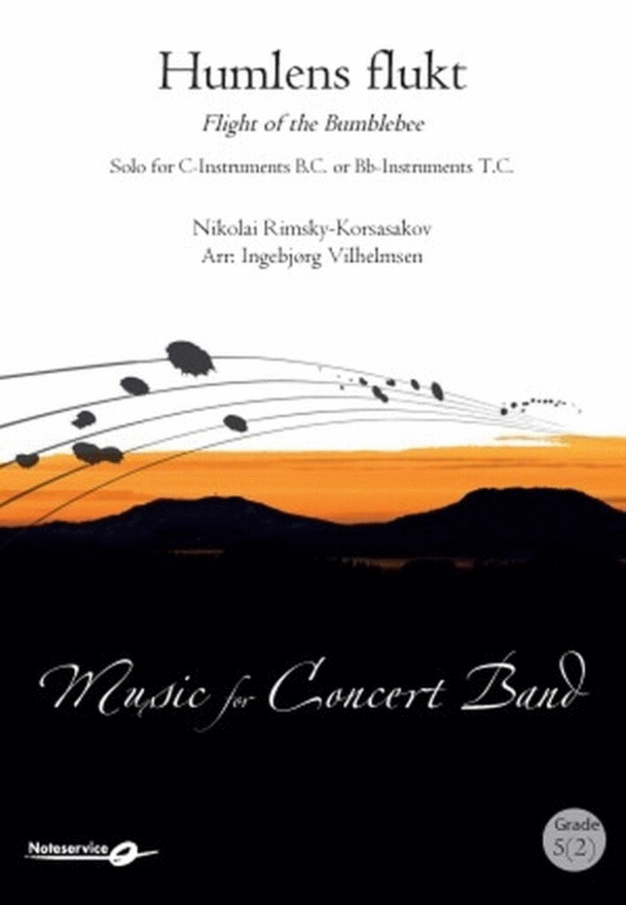 Humlens flukt Concert Band scores gallery preview page 1