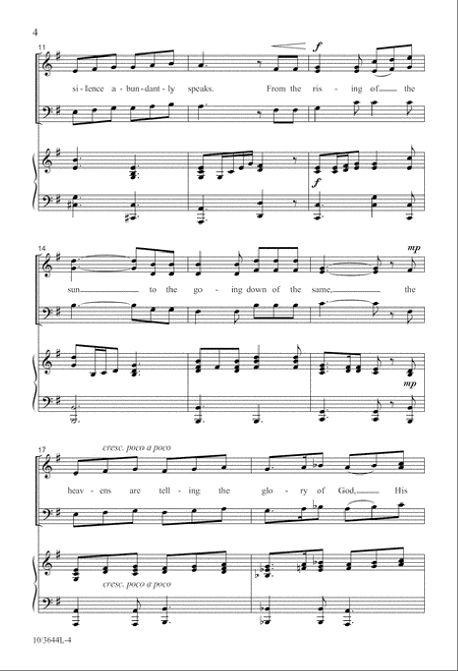 We Sing Glory to God! 3-Part scores gallery preview page 4
