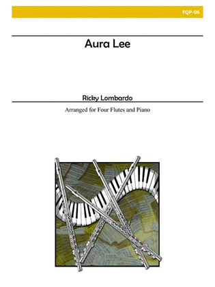 Aura Lee for Flute Quartet and Piano