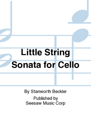 Little String Sonata for Cello