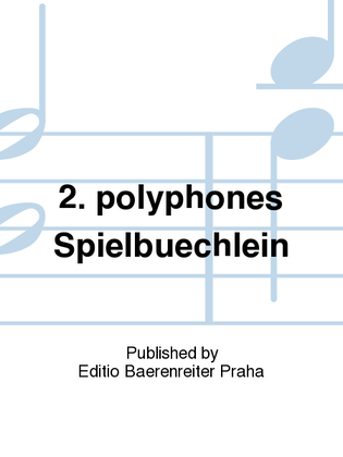 Book cover for 2. polyphones Spielbüchlein