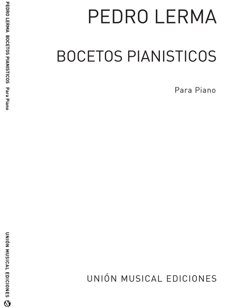 Bocetos Pianisticos 15 Piezas Cortas