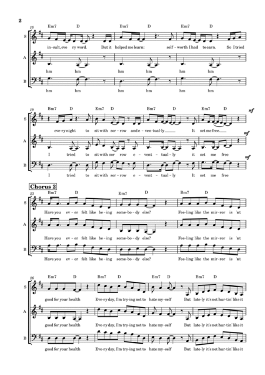 Love Me More Love Me More 3-Part scores gallery preview page 3