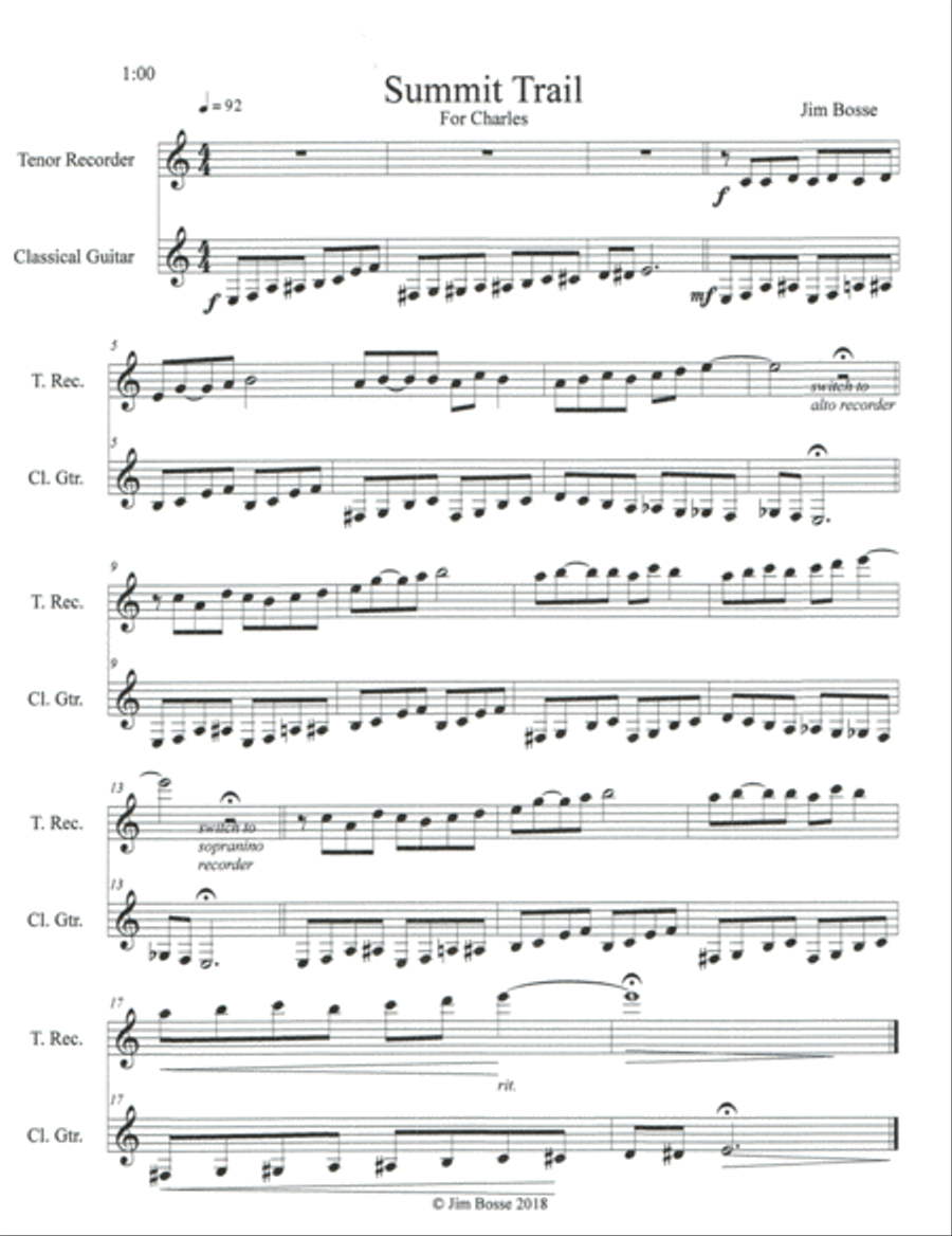 Summit Trail Small Ensemble scores gallery preview page 2