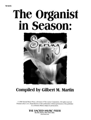 Book cover for The Organist in Season: Spring