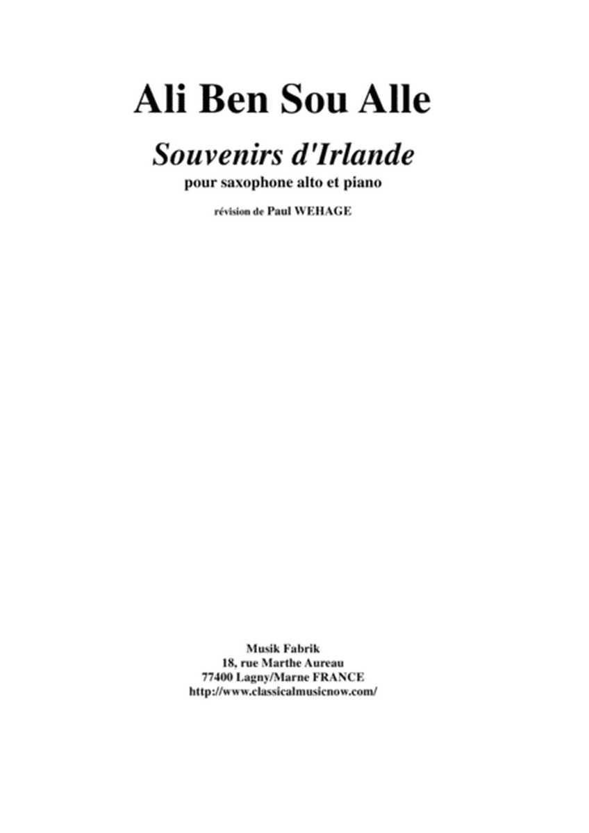 Ali Ben Sou Alle: Souvenirs d'Irelande for soprano saxophone and piano