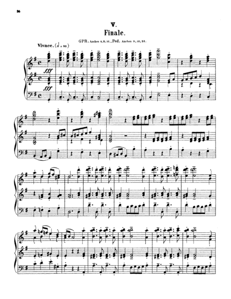 Widor: Symphony No. 6 in G Minor, Op. 42