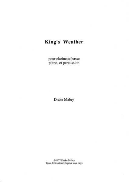 King's Weather
