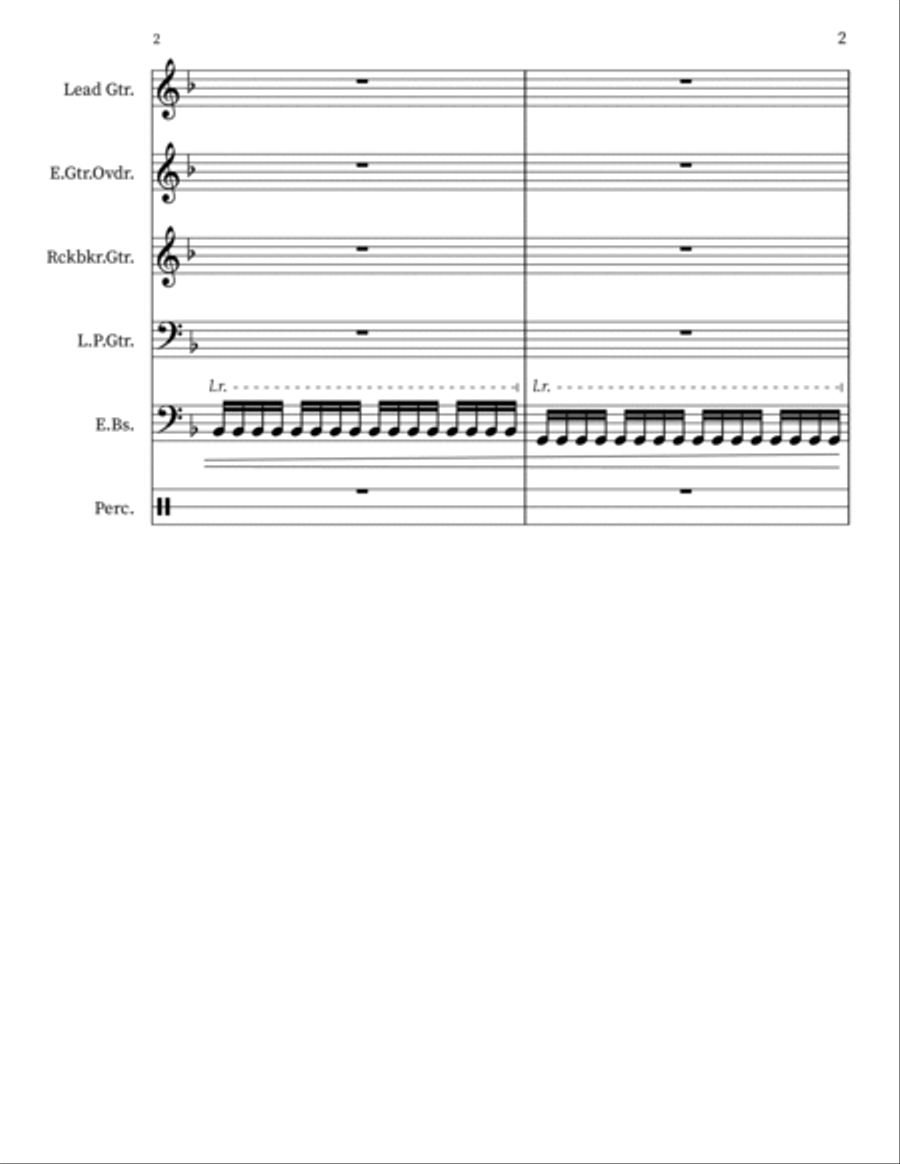 Death battle Concert Band scores gallery preview page 2