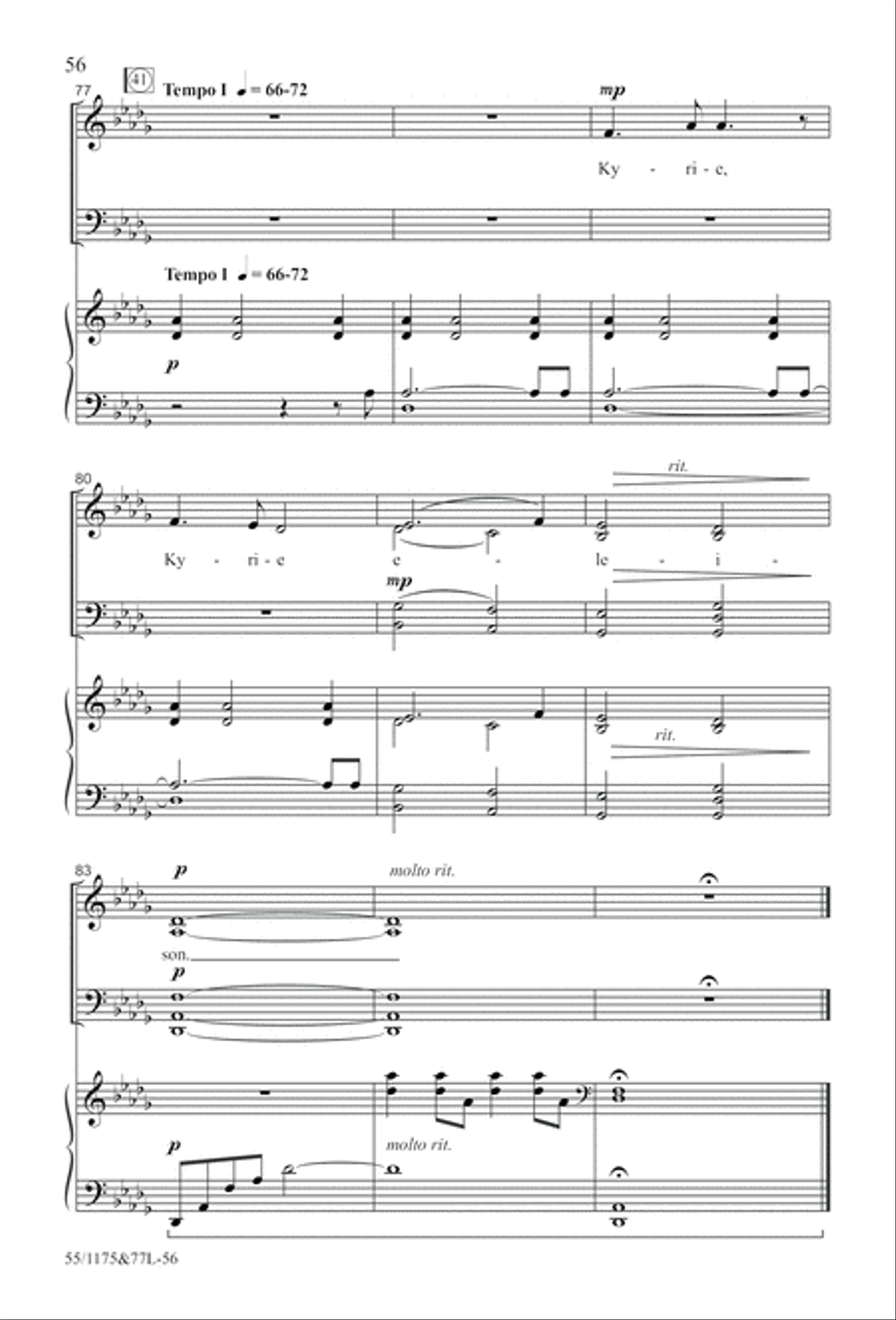 Behold the Lamb! 4-Part scores gallery preview page 57