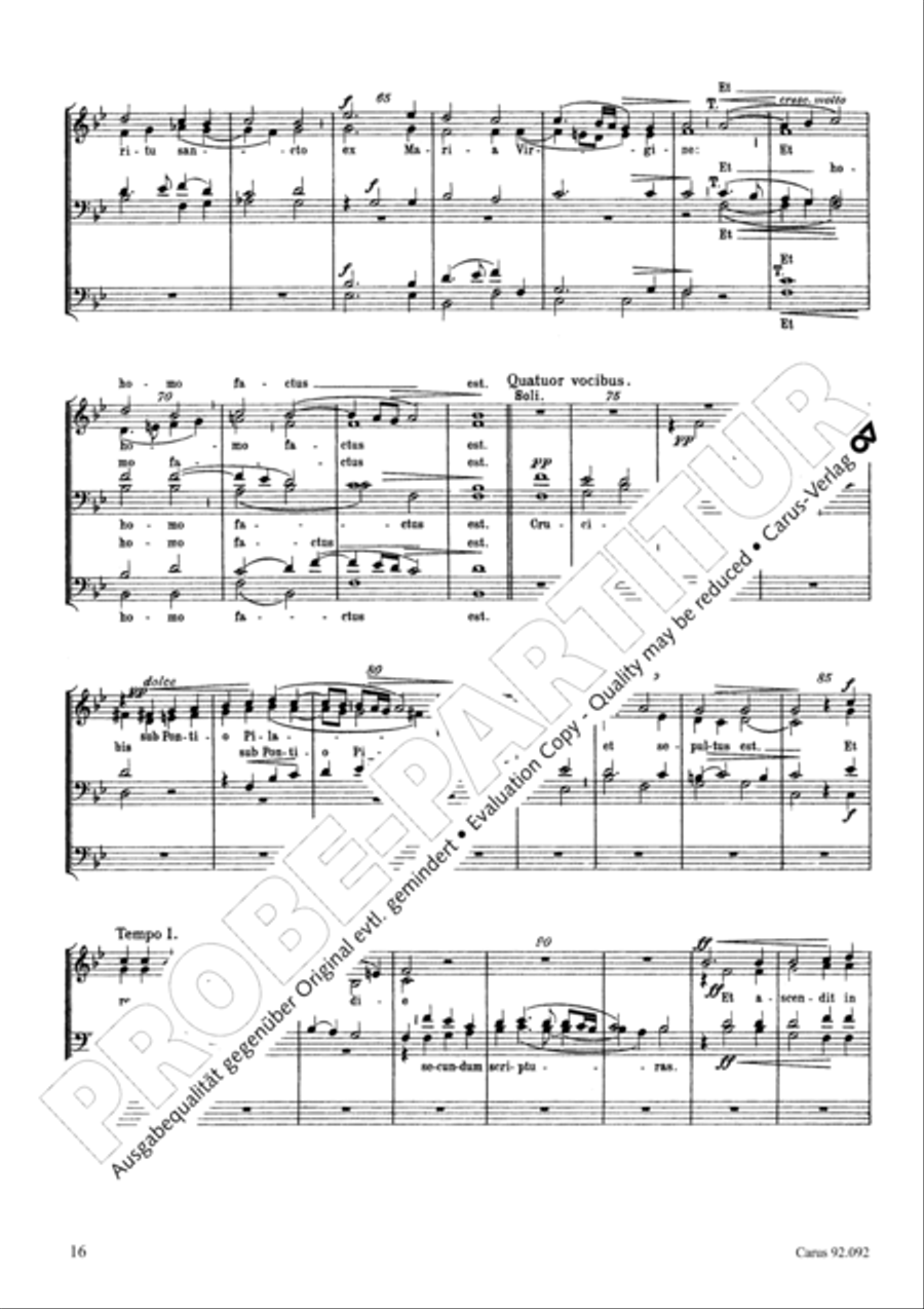 Missa Papae Marcelli Choir scores gallery preview page 13