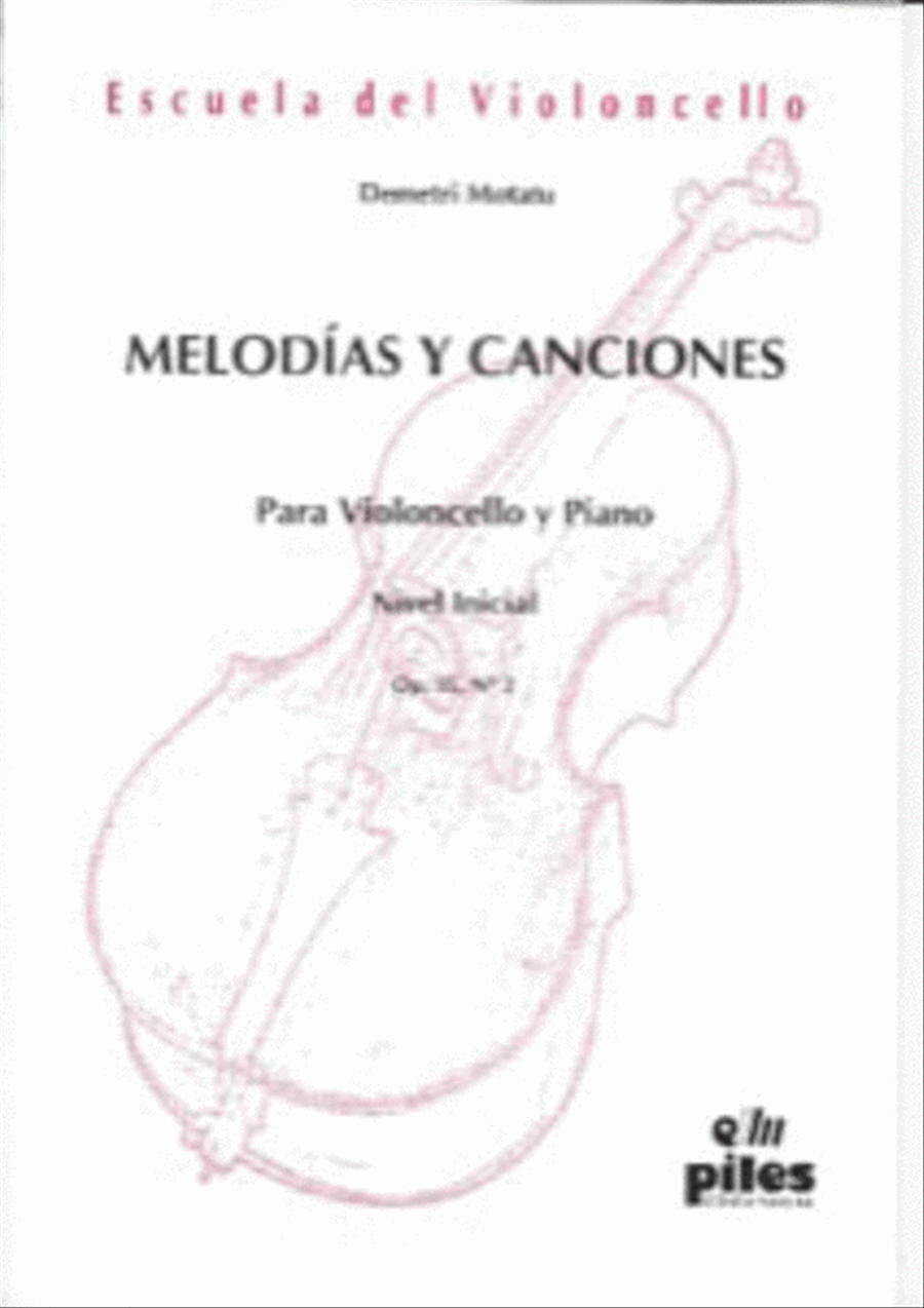 Melodias y Canciones Op. 35 No. 2 Piano scores gallery preview page 1