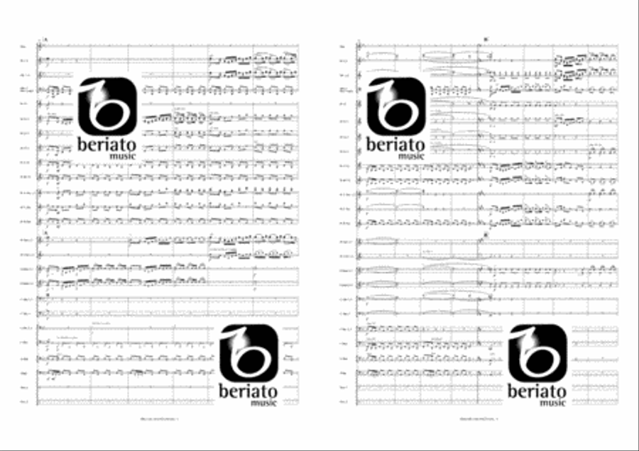 Prelude and Polonaise Concert Band scores gallery preview page 3