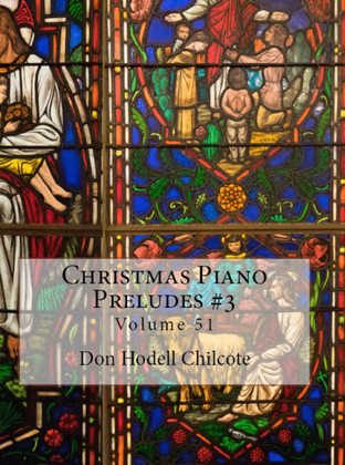 Book cover for Christmas Piano Preludes #3 Volume 51