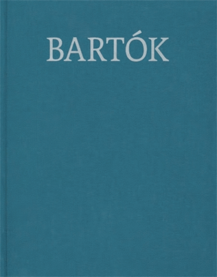 Book cover for String Quartets – Bartók Complete Edition with Critical Report, Volume 29