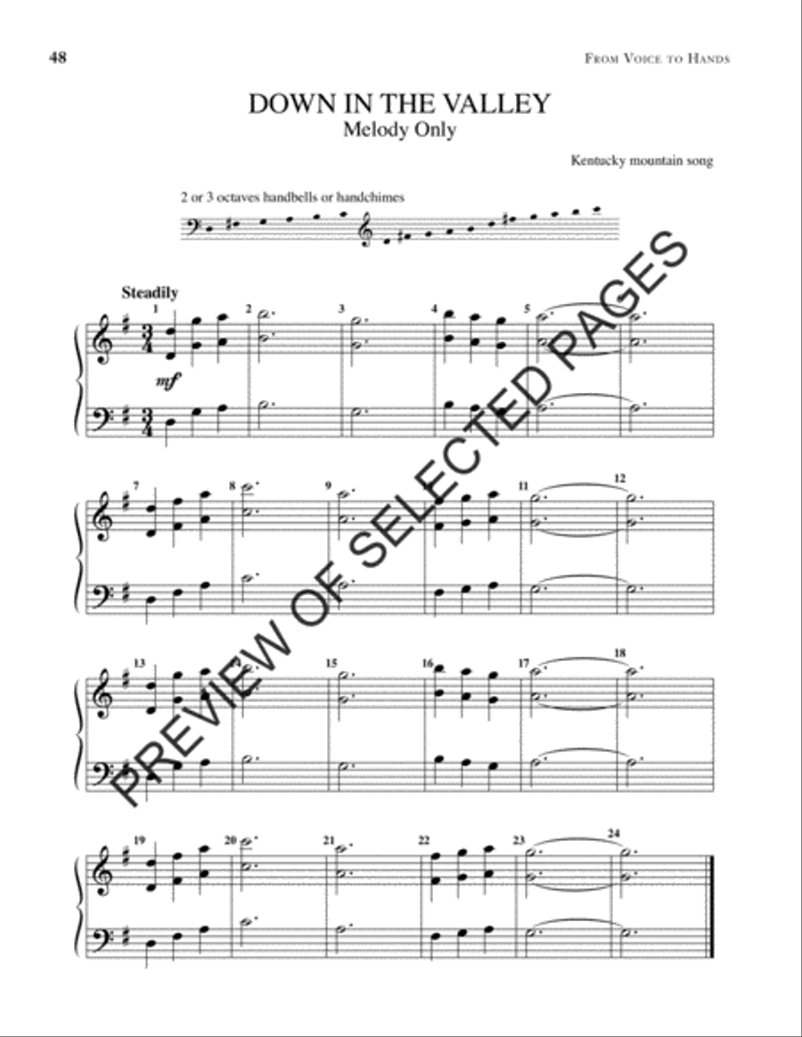 From Voice to Hands 3-Octaves scores gallery preview page 5