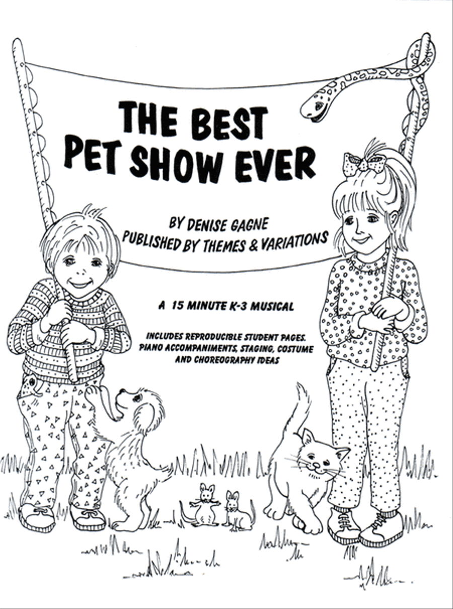 The Best Pet Show Ever The Best Pet Show Ever CD scores gallery preview page 1