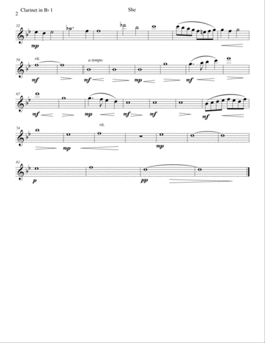 She She Woodwind Quartet scores gallery preview page 6
