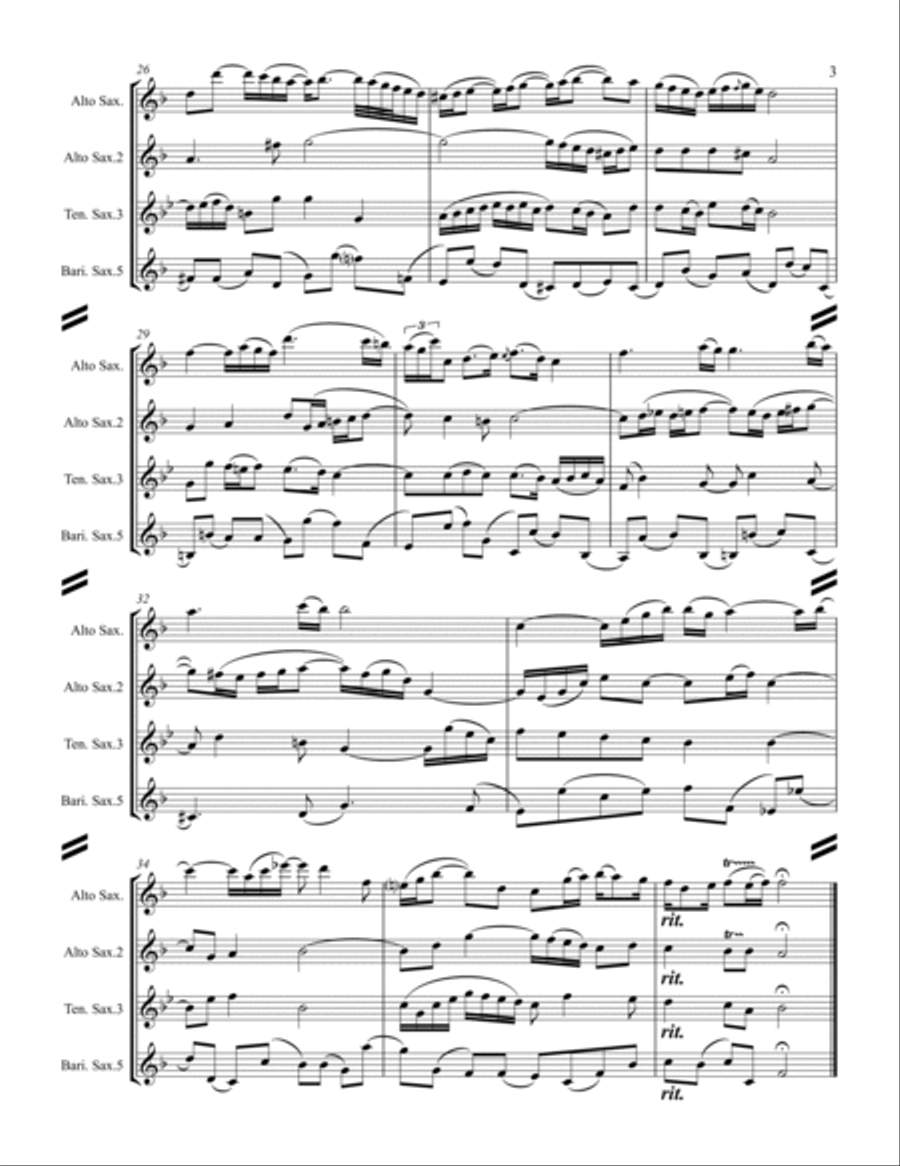 Bach - Aria 