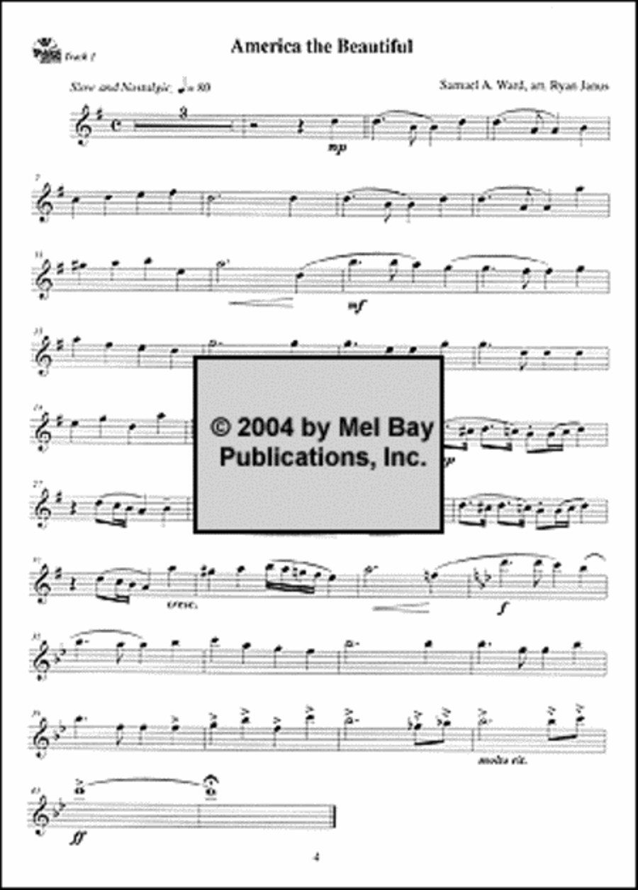 Solo Collection for Beginning Flute Flute Solo scores gallery preview page 9