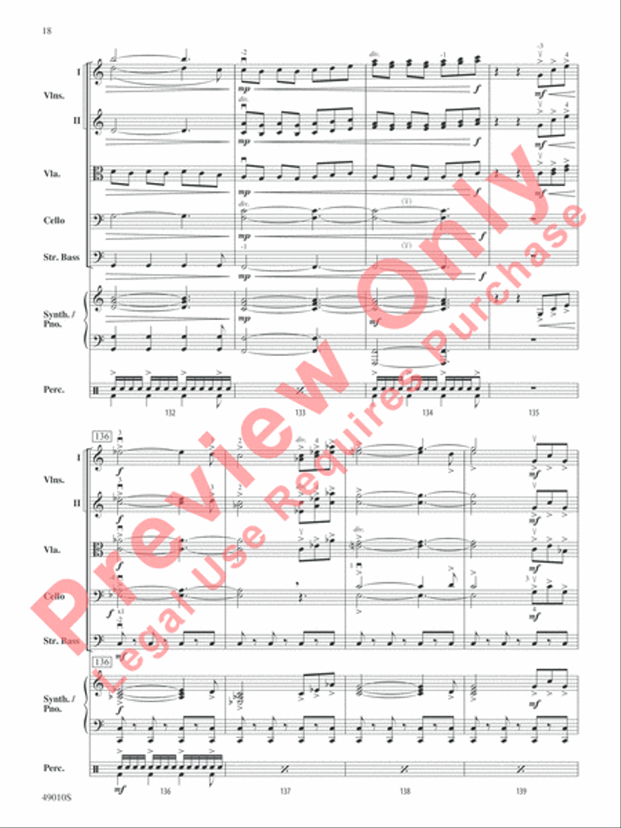Themyscira Themyscira String Orchestra scores gallery preview page 19