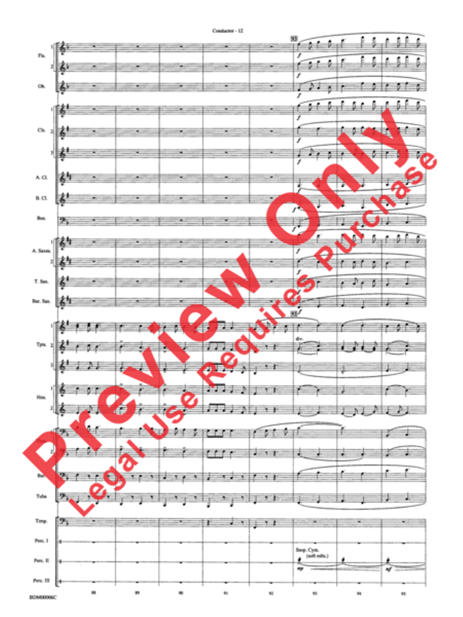 Children's March Concert Band scores gallery preview page 14