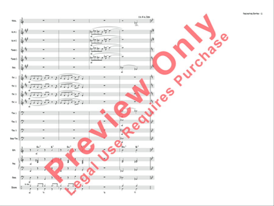 Fascinating Rhythm Jazz Ensemble scores gallery preview page 38