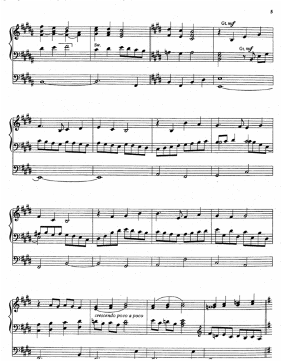 Voluntary on Engelberg Organ scores gallery preview page 3
