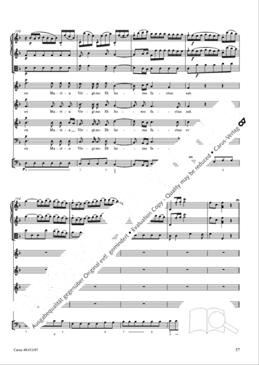Mass in C (Missa in C) Mass in C (Missa in C) 4-Part scores gallery preview page 64