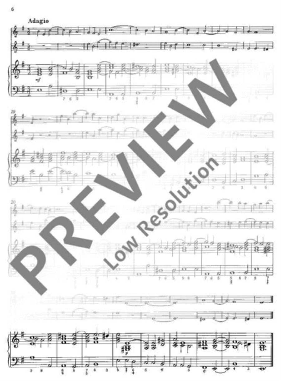 Twelve Triosonatas Cello scores gallery preview page 7