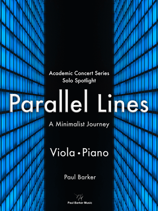 Book cover for Parallel Lines [Viola & Piano]